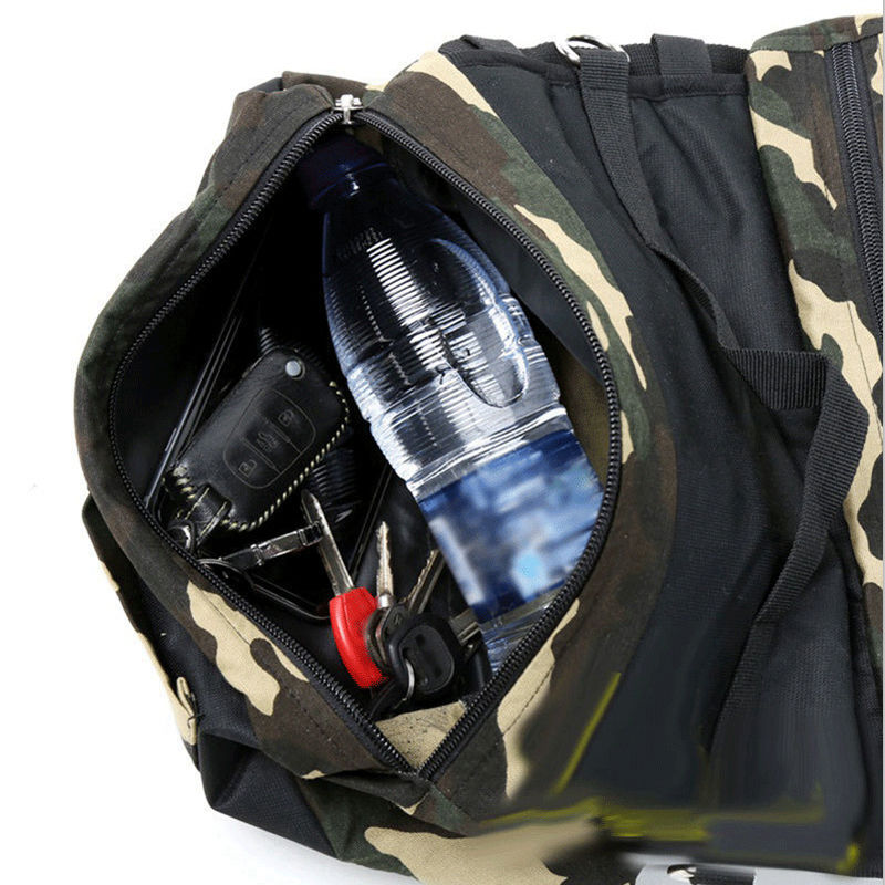 Sac à dos réglable de chien de chasse de sac de harnais de sac à dos d'individu de chien de camouflage pour le grand chien