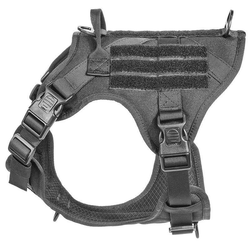 Harnais militaire tactique de chien de gilet avec la sécurité tactique d'ODM Molle de boucle pour le service et le gilet militaire s'exerçant de chien