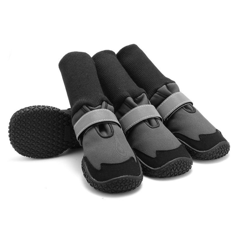 Bottes imperméables Paw Protectors 190g d'animal familier d'anti glissement