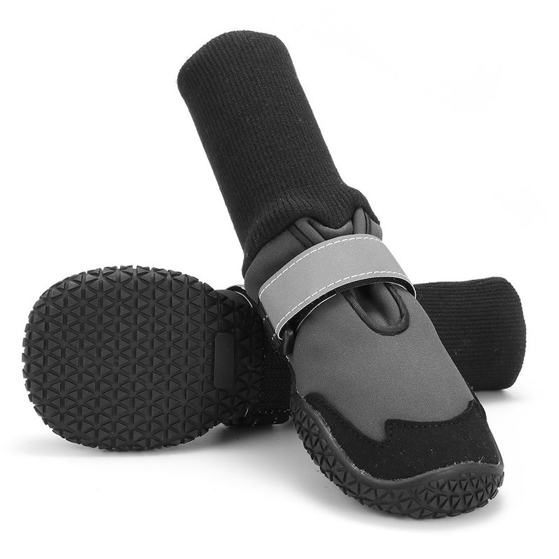 Bottes imperméables Paw Protectors 190g d'animal familier d'anti glissement