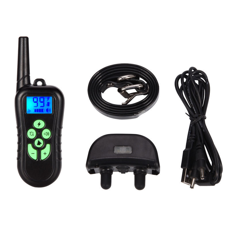 Collier réglable de formation de chien de choc vibratoire d'animal familier de produits électriques de formation avec 340g à distance