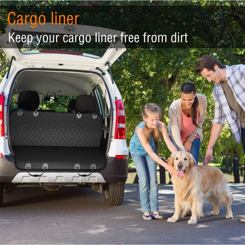 Housses de siège imperméables de voiture de chien de tissu de luxe fait sur commande d'Oxford pour l'hamac 1.4KG de Suv