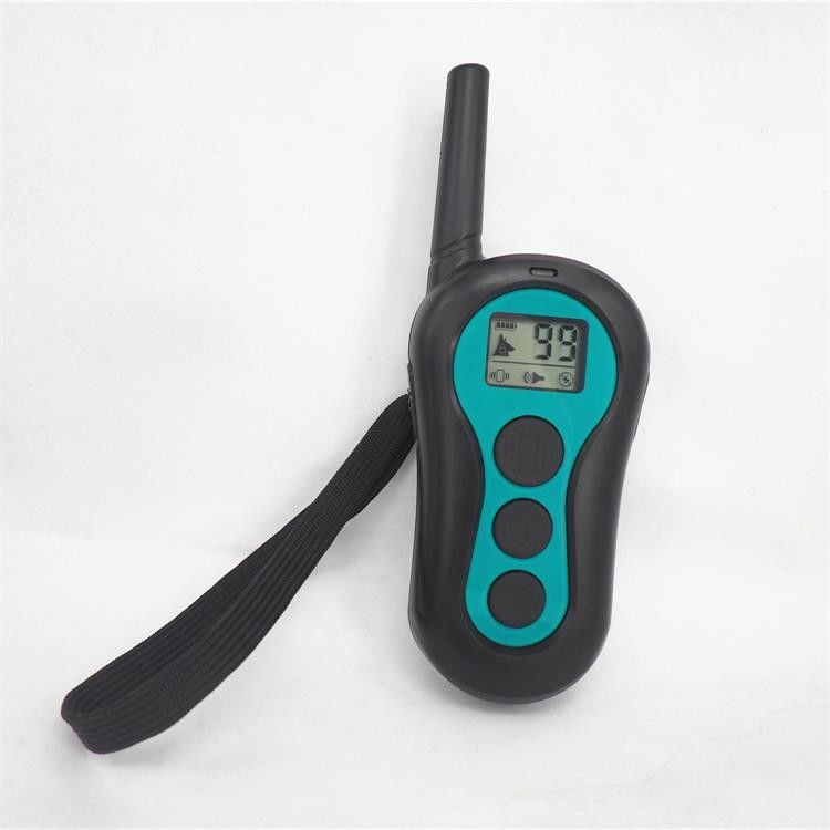 Collier à télécommande de décharge électrique d'animal familier de produits rechargeables imperméables de formation pour des chiens