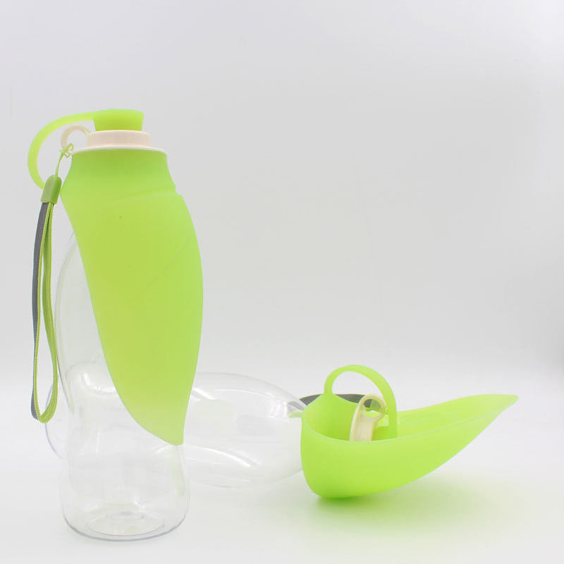 bouteille de distributeur de l'eau d'animal familier de preuve de fuite de feuille de 580ml 20OZ