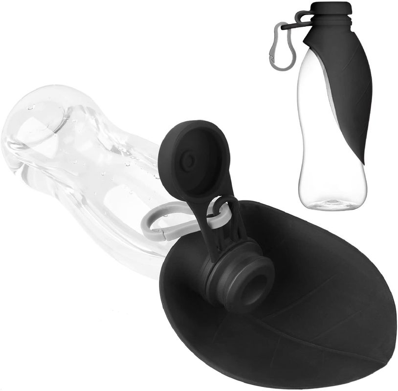 conteneur de distributeur de l'eau de l'animal familier 20Oz et cuvette portatifs de conducteur pour des chiens