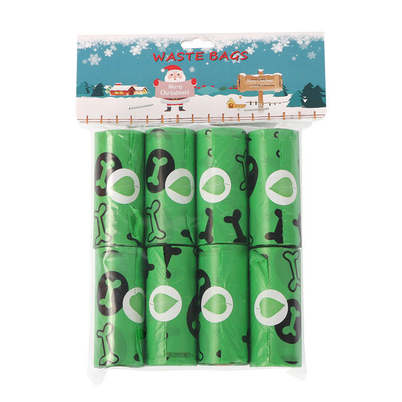 13,5 x 9 pouces de dunette biodégradable de chien met en sac les sacs compostables de déchets de chien de SEDEX