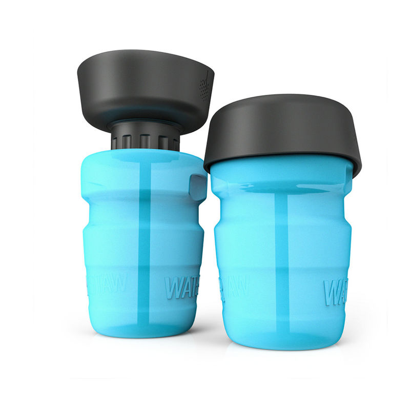 Voyage pliable BPA de bouteille d'eau de chien de compression d'animal familier de 18 onces libre