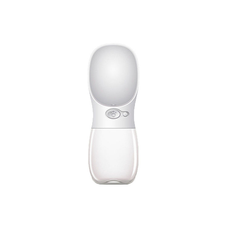 Poste d'eau potable de l'animal familier 12OZ de bouteille d'eau de tasse de catégorie comestible de chien portatif extérieur de silicone