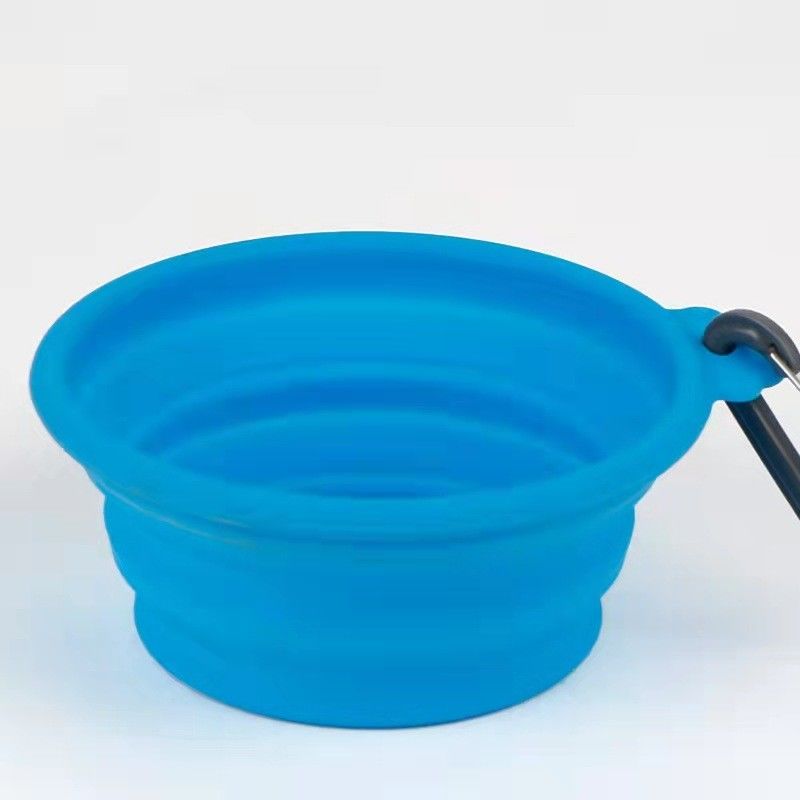 Cuvette pliable pliante de chien de conducteurs lents de cuvette de chien de silicone de BSCI