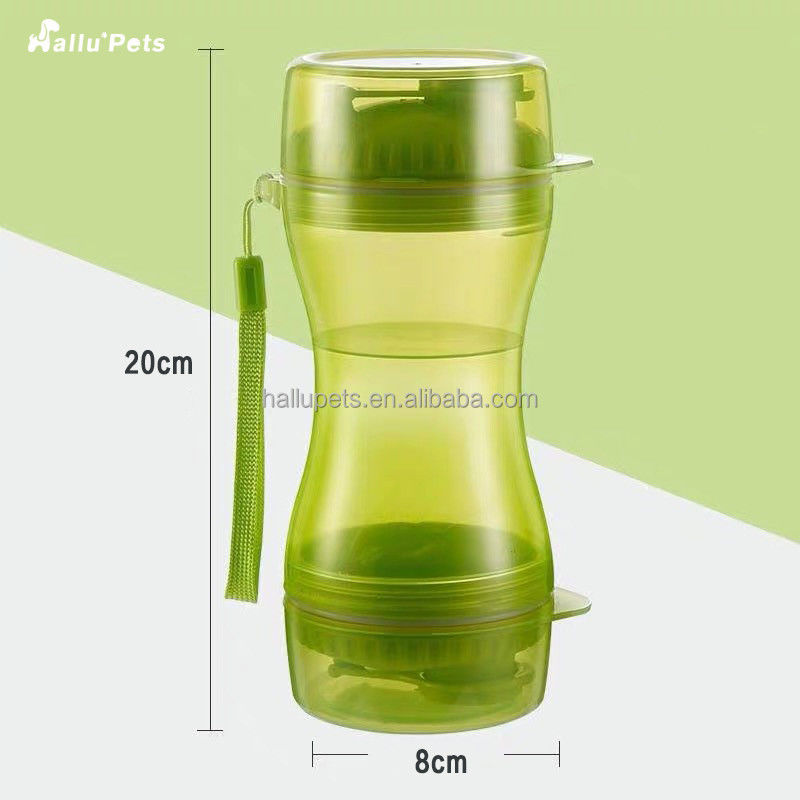 Bouteille d'eau en gros de chien portative pour des animaux familiers Cat Feeding Milk Bottle