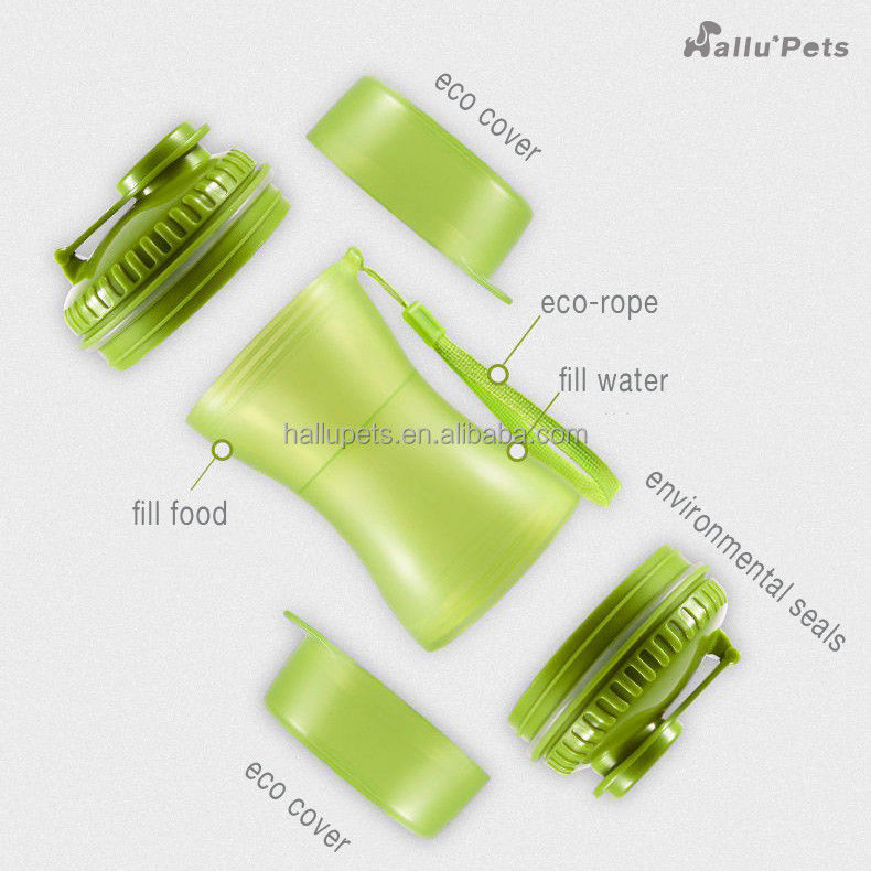 Bouteille d'eau en gros de chien portative pour des animaux familiers Cat Feeding Milk Bottle